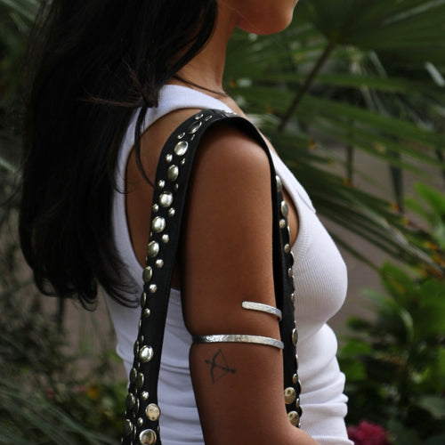 Arm cuff Double Silver