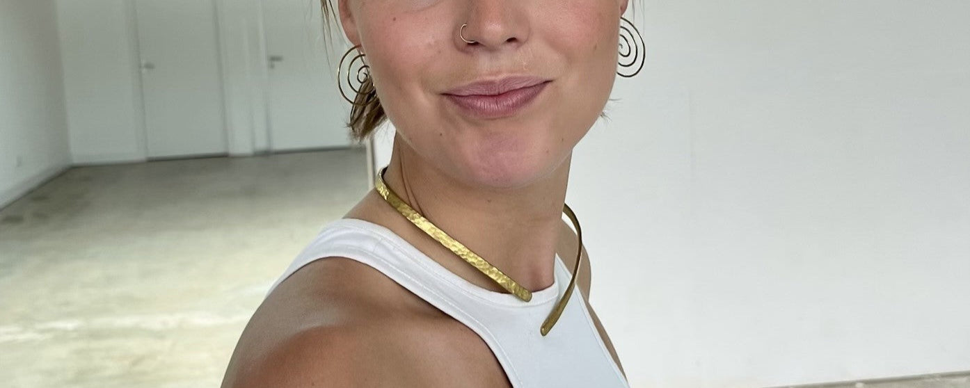 Spiral Earrings Gold
